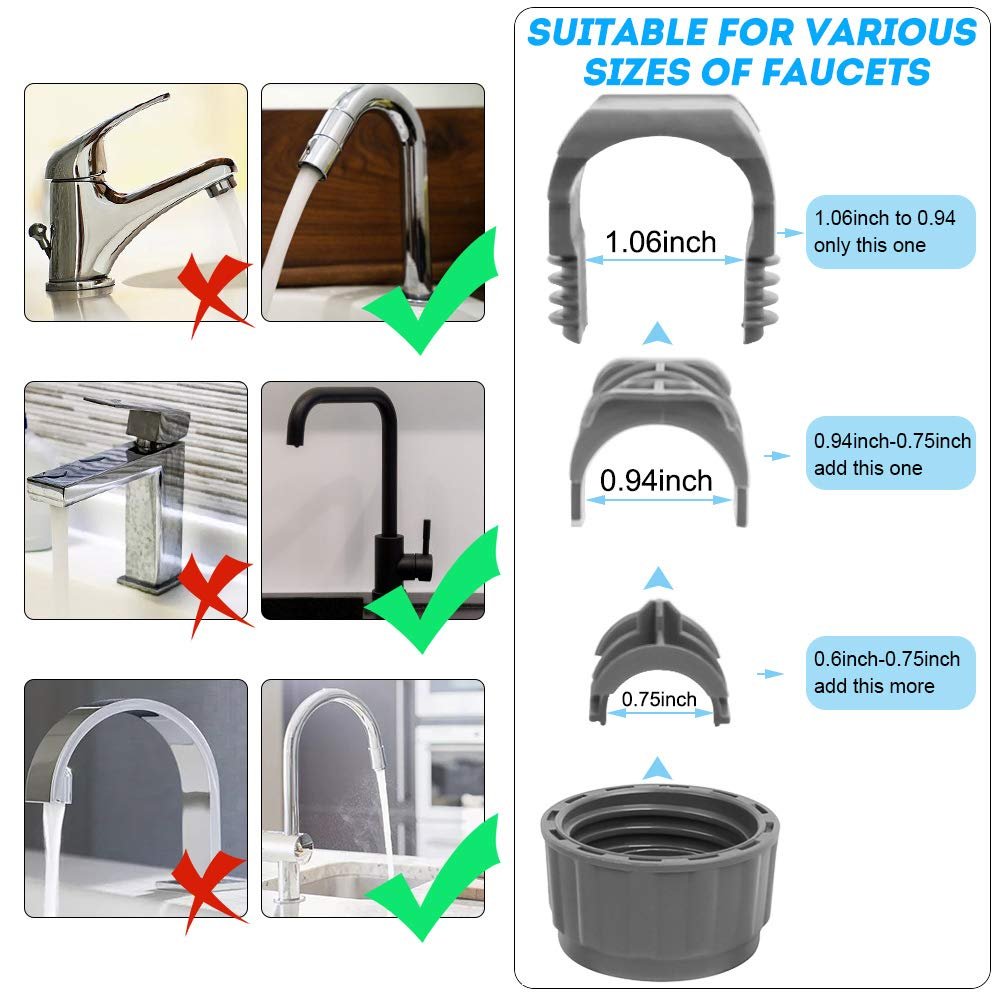 👩‍🍳Support de robinet en acier inoxydable - Un accessoire de rangement parfait pour votre cuisine